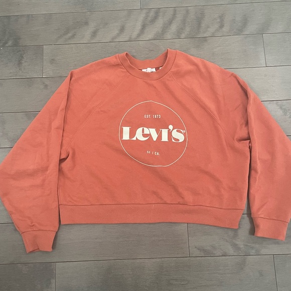 Levis cropped sweatshirt size M - Picture 2 of 6